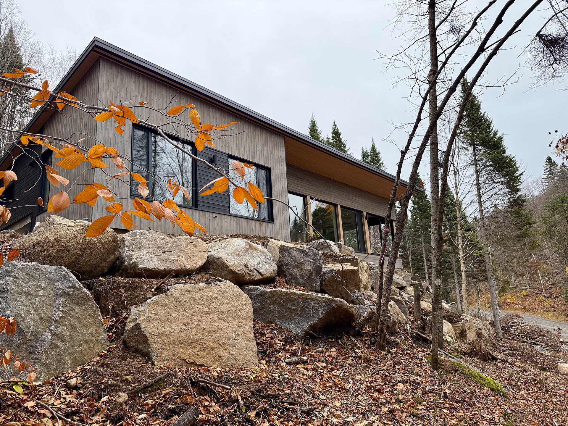 Extérieur Maison Toundra Construction Laurentides