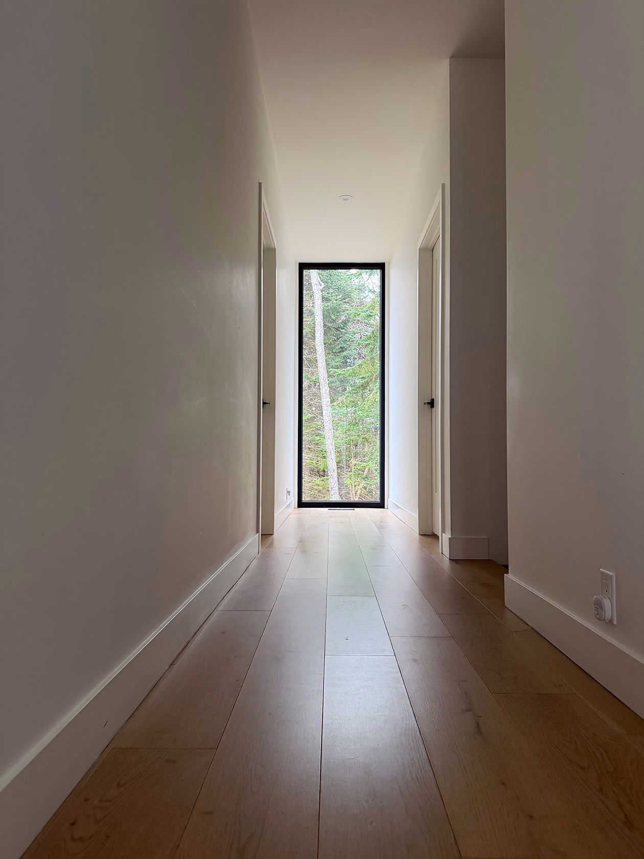 Fenestration couloir Toundra Construction Laurentides