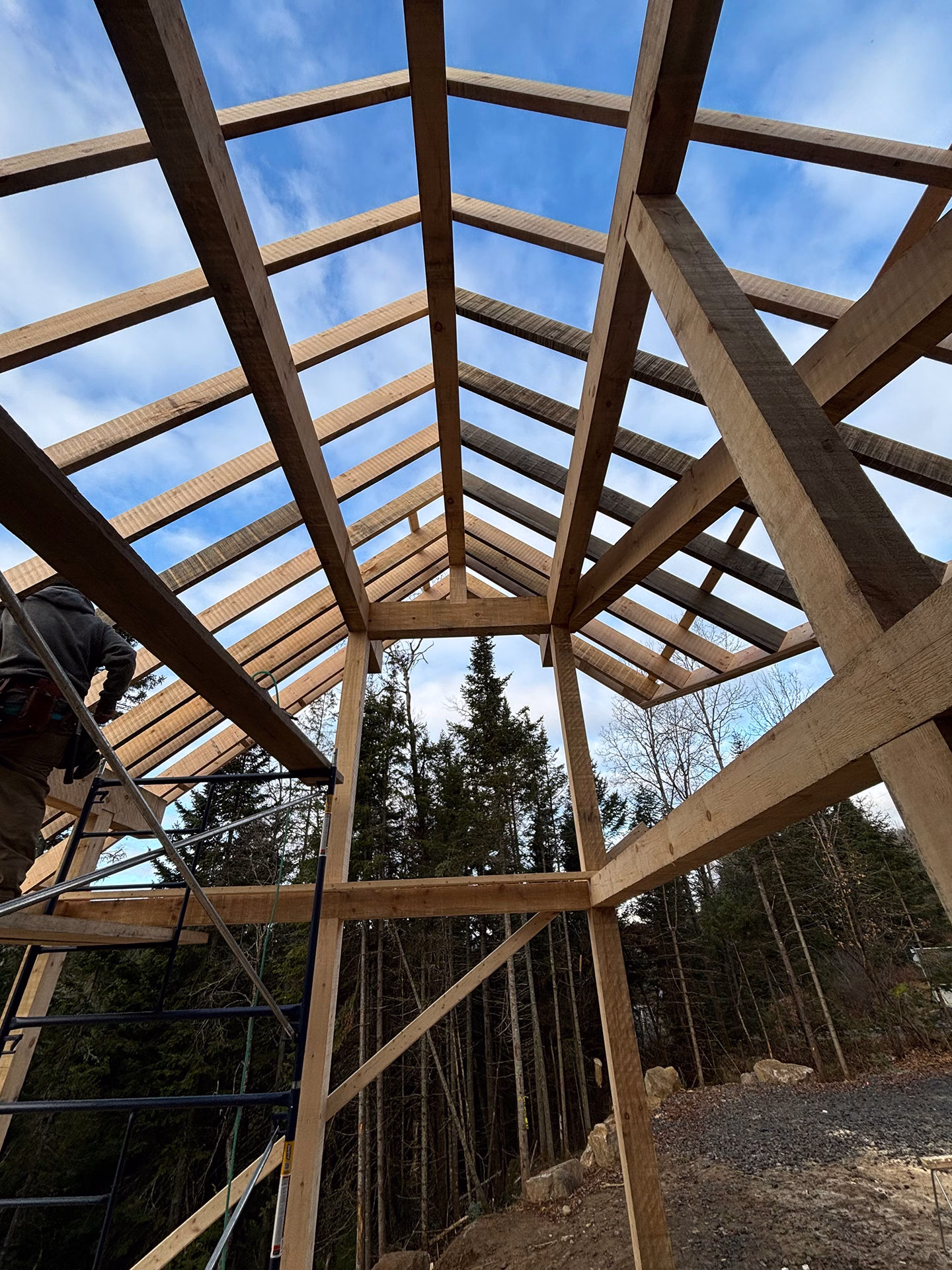 Ossature Maison Toundra Construction Laurentides