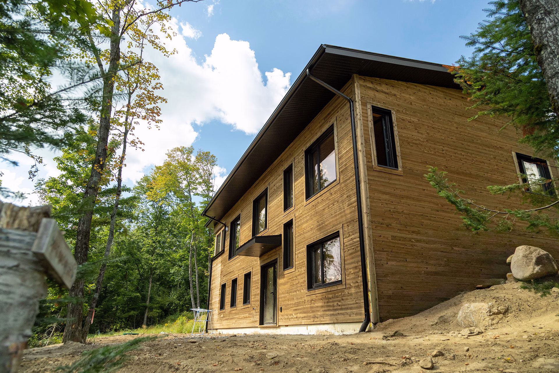 Le Bateau Maison Toundra Construction Laurentides